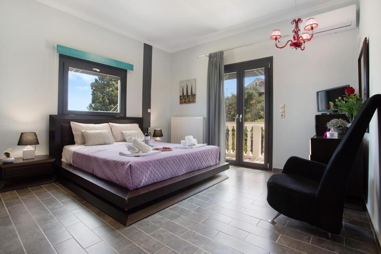 Zante Sunset Vibes Luxury Villa Áno Yerakaríon Exterior foto
